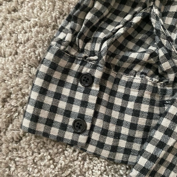 Zara Woman Plaid Button Down - Picture 4 of 4